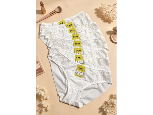QUẦN LÓT SAKI 688 - 10 CÁI TRẮNG